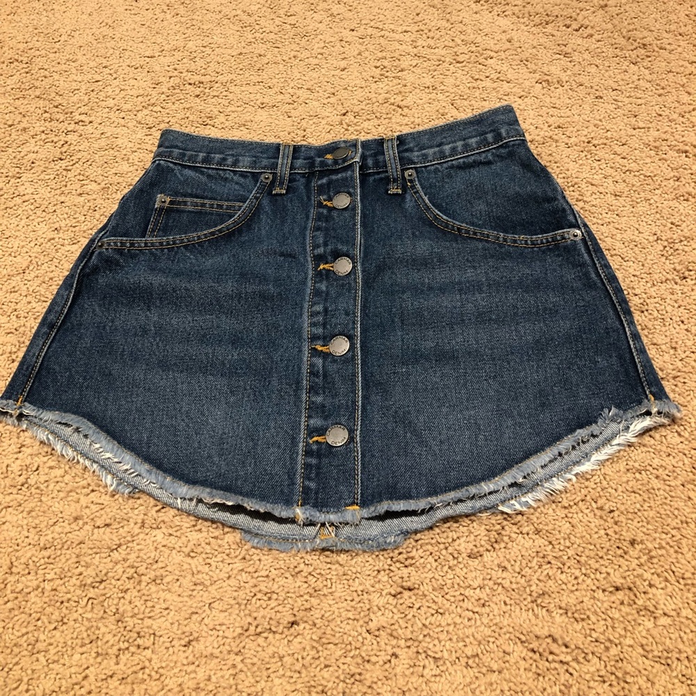 carmar denim jeans skirt